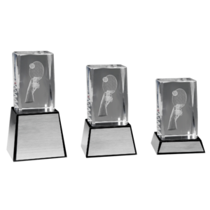 Bordtennis 3D glas