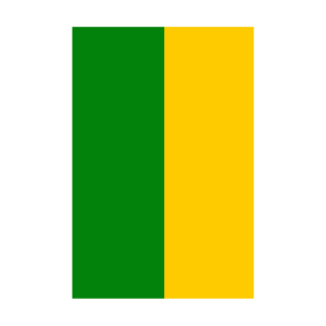 Grön-Gult Medaljband