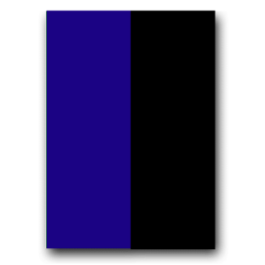 Blå-Svart medaljband