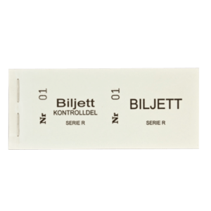 Biljettblock
