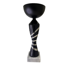 Pokal svart/silver