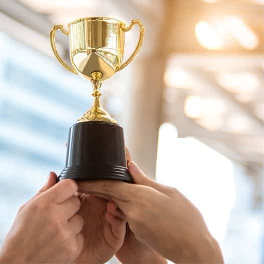 guldig pokal som vandringspris